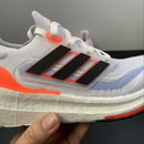 Tênis UltraBoost Light 'White Solar Red' HQ6351