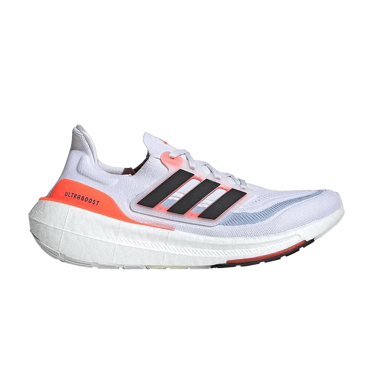 Tênis UltraBoost Light 'White Solar Red' HQ6351